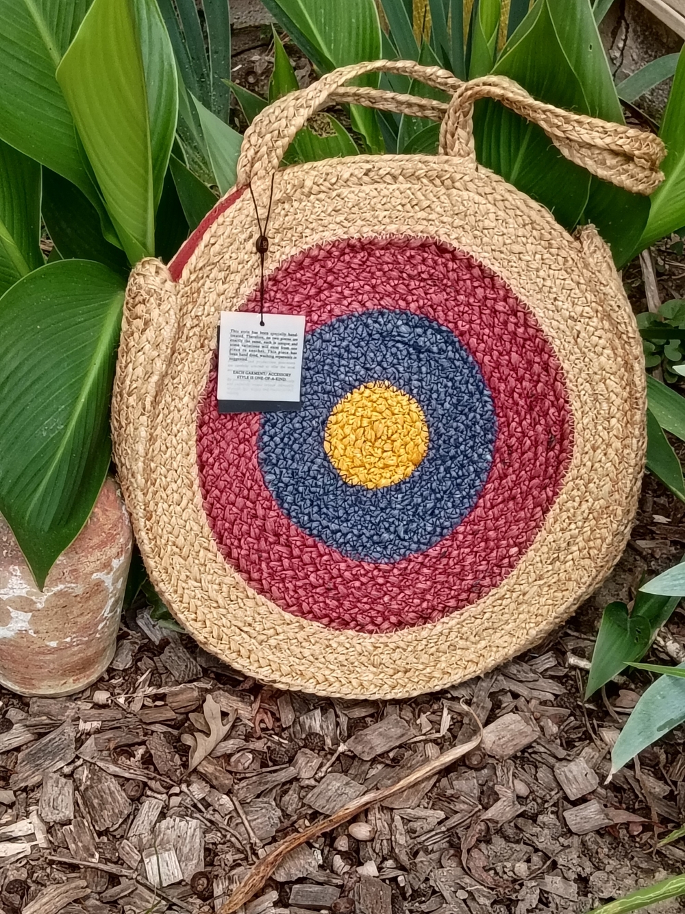 NWT America & Beyond Handwoven Summer Bag